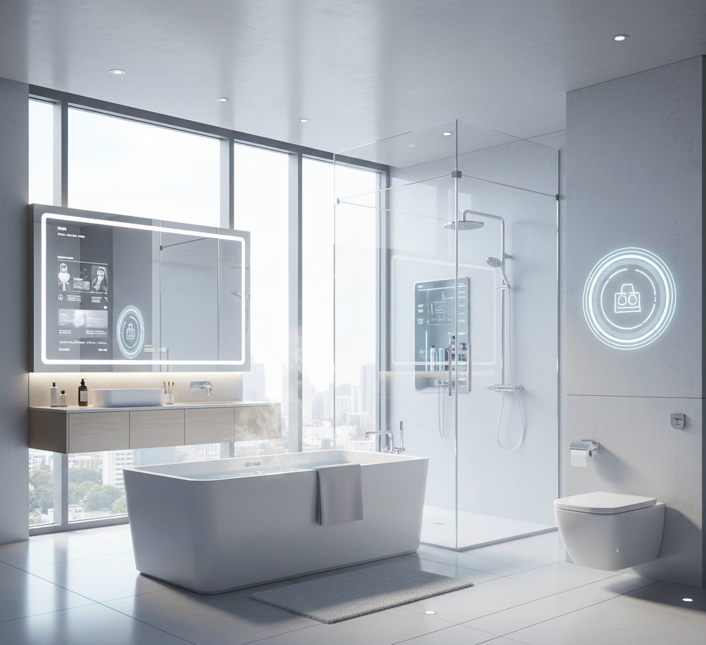 Przyszłość łazienek z systemem smart
