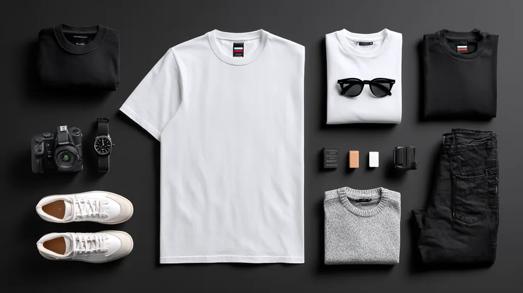 Męskie tshirty: prosty element, mocny styl